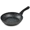 Bklyn Steel Co. 8in MILKY WAY Aluminum Forged Silicone Handle Frypan - Black 30236 - alternate 2